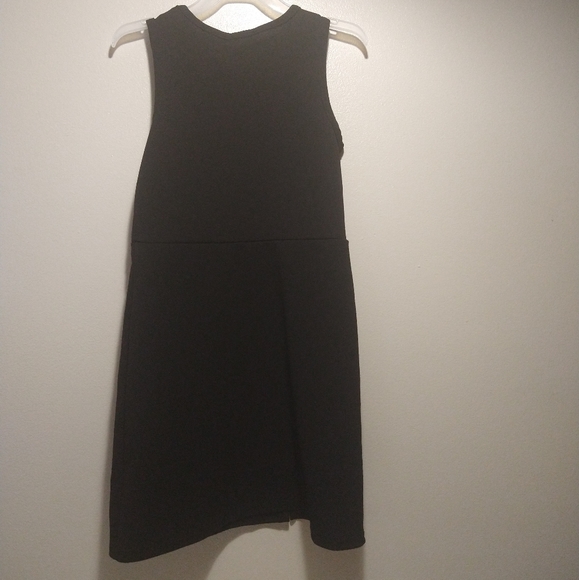 Aqua Youth Solid Black A-line Sleeveless Dress - Picture 13 of 16